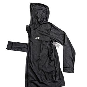 🍑Sport Fitness Zip up Hoodie Charcoal Medium 516